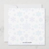 Cute Modern Elf Shoe Kerstparty Uitnodiging (Achterkant)