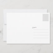 Cute Modern - Hartelijk dank - Kaart met papieren  (Achterkant)