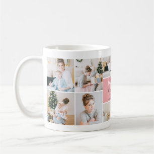 Cute Modern Mama Photo Collage Gift Koffiemok