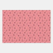 Cute Modern Minimal Kerstmis Inpakpapier Vel (Voorkant 2)