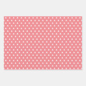 Cute Modern Pattern Roze Blauwgroen Happy Birthday Inpakpapier Vel (Voorkant)
