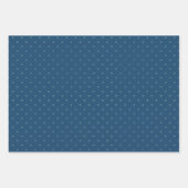 Cute Modern Polka Dot Hearts Pattern Inpakpapier Vel (Voorkant 3)