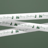 Cute Modern Rustic kerstbomen Lint