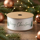 Cute Modern Rustic kerstbomen Lint