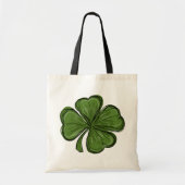 Cute Modern Shamrock Tote Bag (Voorkant)