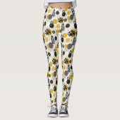 Cute Modern tiled pattern Leggings (Voorkant)