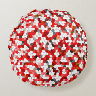 Cute Modern Trendy Pattern Rond Kussen