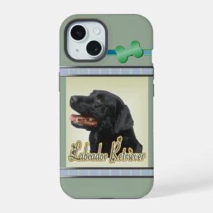 Cute moderne Black Lab Dog Art