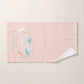 Cute moderne Pâques personnalisée (Serviette à main)