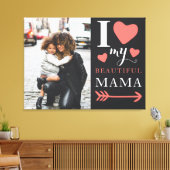 Cute Moederdag Canvas Afdruk (Insitu (Woonkamer))