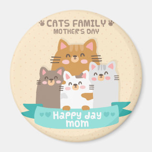 Cute Moederdag Cats Magneet