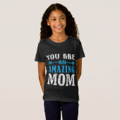 Cute Moederdag T-Shirt (Voorkant volledig)