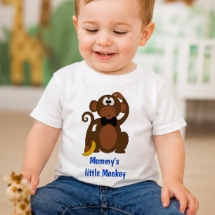 Cute Moeder's Aapje Baby t-shirt