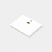 Cute Mokken en kruidnagels Post-it® Notes (Schuin)