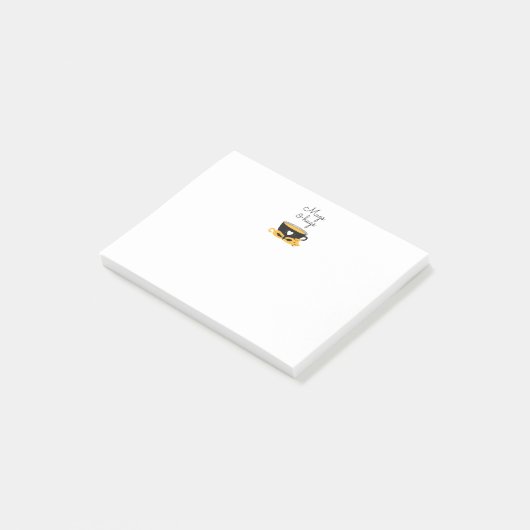 Cute Mokken en kruidnagels Post-it® Notes (Schuin)