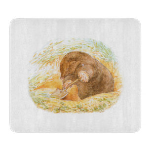 Cute Mole (Animal Art for Kids) (Beatrix Potter) Snijplank