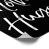 Cute Mom Hugs Quote For Women Funny One Bad Mother Poster (Hoek)