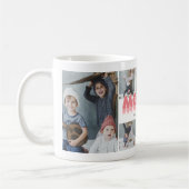 Cute Mommy 8 Photo Collage Café Mug (Gauche)
