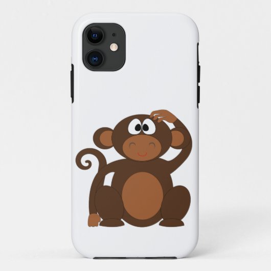 Cute Monkey Case-Mate iPhone Case (Achterkant)