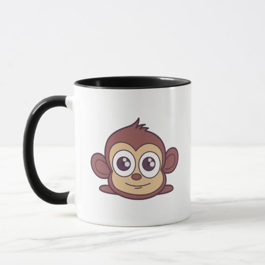 Cute monkey clipart mok (Links)