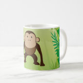 Cute Monkey Koffiemok (Voorkant rechts)