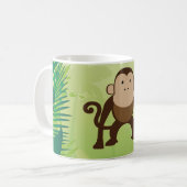 Cute Monkey Koffiemok (Voorkant links)