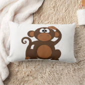 Cute Monkey Kussen (Deken)