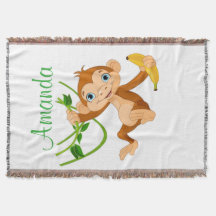 Cute Monkey met Banana