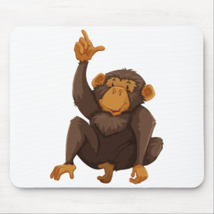 Cute monkey muismat