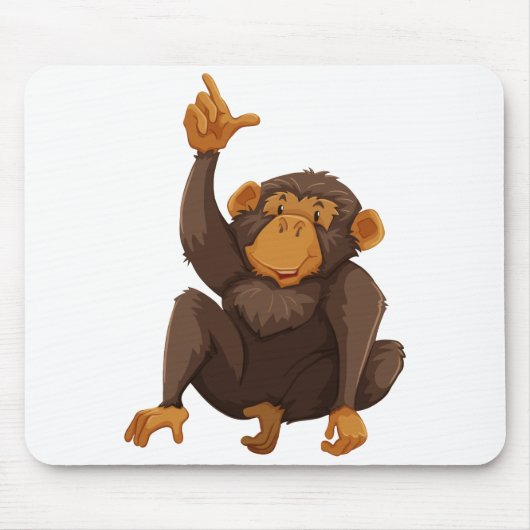 Cute monkey muismat (Voorkant)