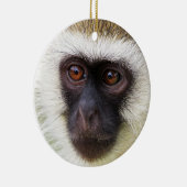 Cute monkey portret keramisch ornament (Rechts)