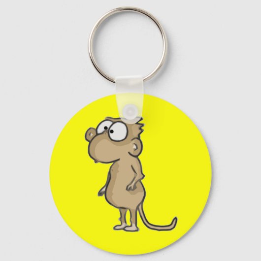 Cute Monkey Sleutelhanger (Voorkant)