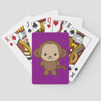 Cute Monkey Speelkaarten