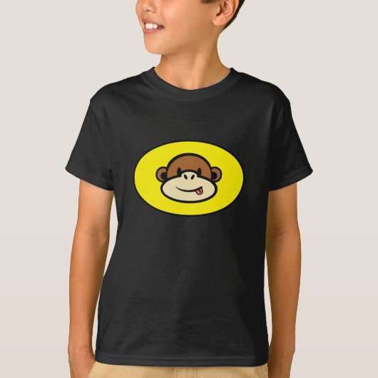 Cute Monkey T-shirt (Voorkant)