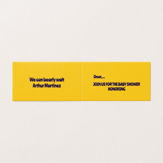 Cute Monkey thème Baby shower garçon (Outside Unfolded)