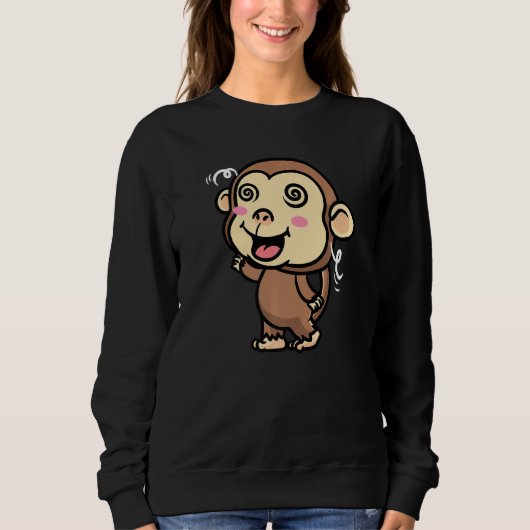 Cute Monkey Trui (Voorkant)