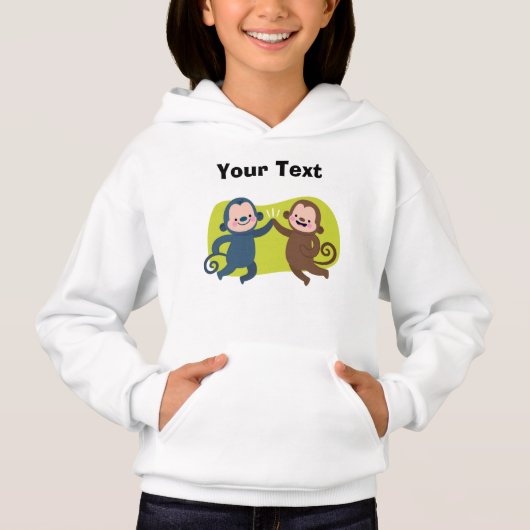 Cute Monkeys Hoodie (Voorkant)