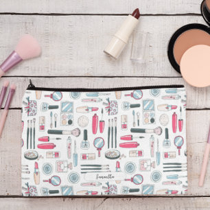 Cute Monogram Make-up Patroon Etui