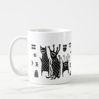 Cute Monster Coffee Mok – Kawaii Grappige Keramisc