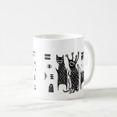 Cute Monster Coffee Mug – Kawaii Funny Ceramic Cup (Devant droit)