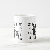 Cute Monster Coffee Mug – Kawaii Funny Ceramic Cup (Centre)