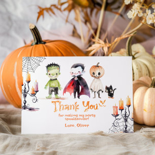 Cute Monster Costume feest Halloween bedankt