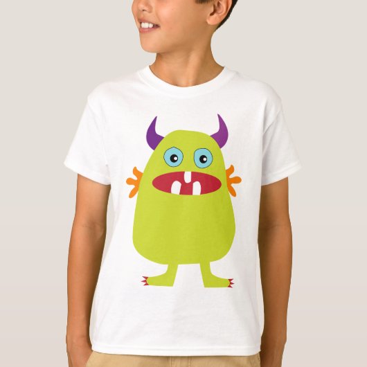 Cute Monster Creatures Tshirts Apparel Clothing (Voorkant)