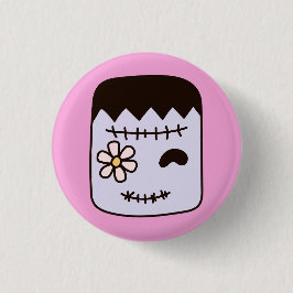 Cute Monster Ronde Button 3,2 Cm
