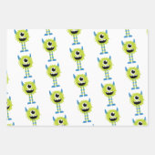 Cute Monsters Baby Boy Birthday Baby shower Inpakpapier Vel (Voorkant)