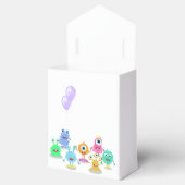 Cute Monsters Birthday Bedankt Bedankdoosjes (Geopend)
