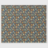 Cute Monsters Cadeaupapier (Vlak)