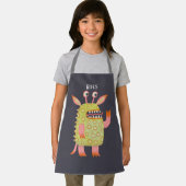 Cute Monsters gepersonaliseerd Schort (Insitu)