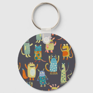 Cute Monsters Sleutelhanger
