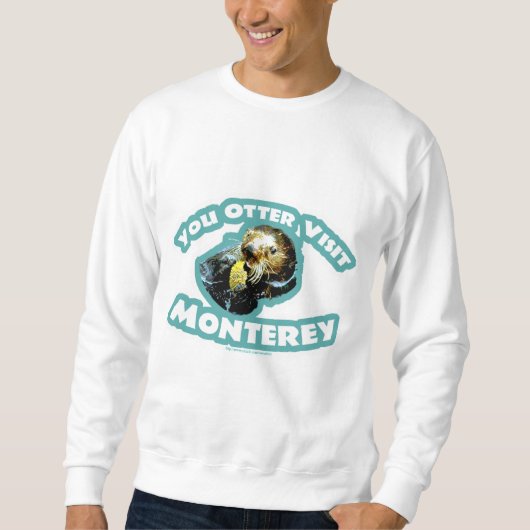 Cute Monterey Otter Travel Trui (Voorkant)